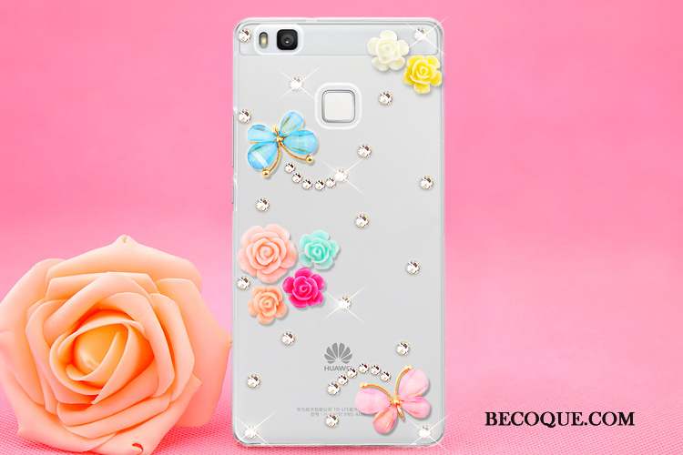 Huawei P9 Lite Ornements Suspendus Étui Protection Jeunesse Coque De Téléphone Strass