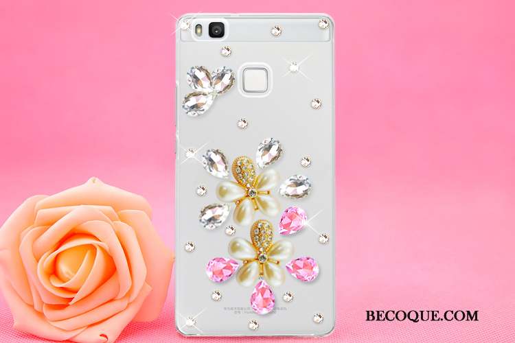 Huawei P9 Lite Ornements Suspendus Étui Protection Jeunesse Coque De Téléphone Strass