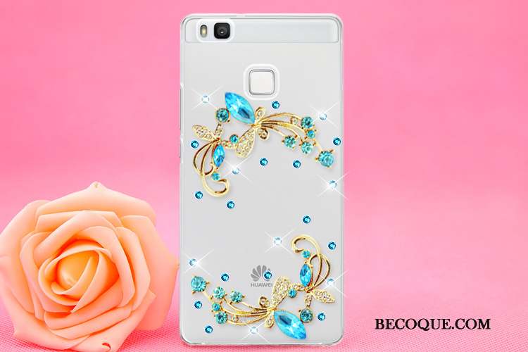 Huawei P9 Lite Ornements Suspendus Étui Protection Jeunesse Coque De Téléphone Strass