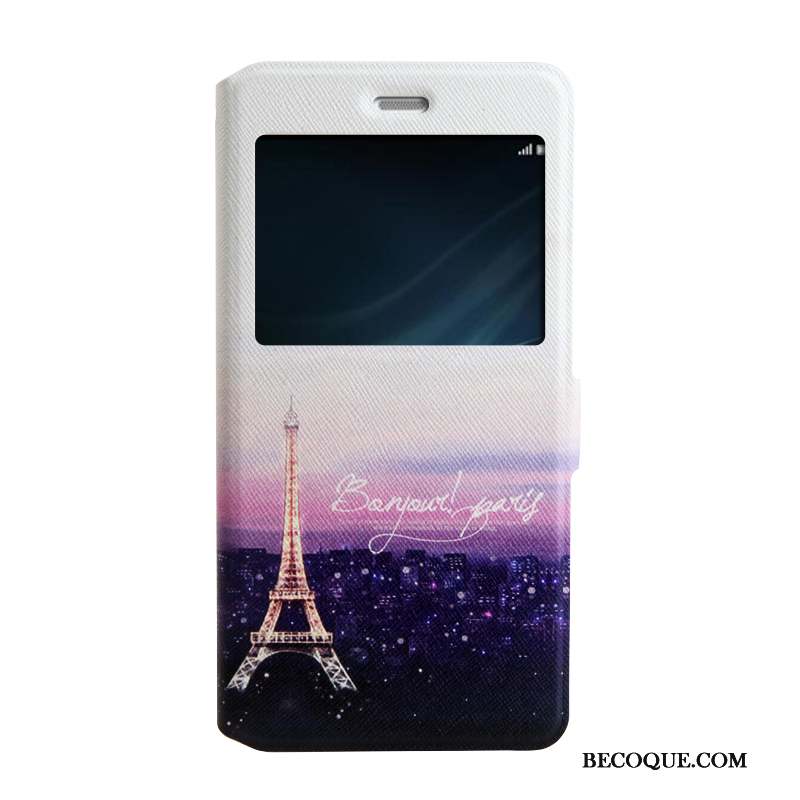 Huawei P9 Lite Ouvrir La Fenêtre Protection Coque De Téléphone Fluide Doux Étui Peinture