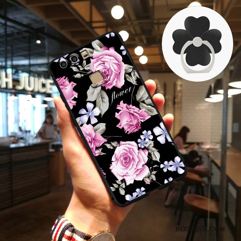 Huawei P9 Ornements Suspendus Créatif Tendance Gaufrage Art Coque