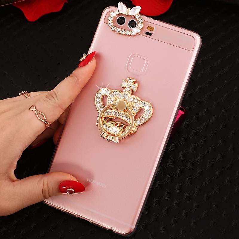 Huawei P9 Plus Coque De Téléphone Étui Mince Fluide Doux Rose