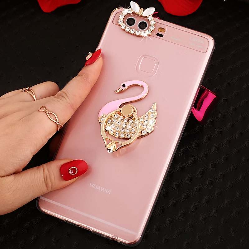 Huawei P9 Plus Coque De Téléphone Étui Mince Fluide Doux Rose