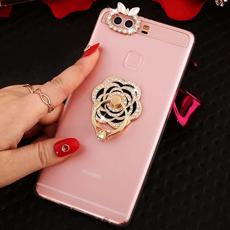 Huawei P9 Plus Coque De Téléphone Étui Mince Fluide Doux Rose