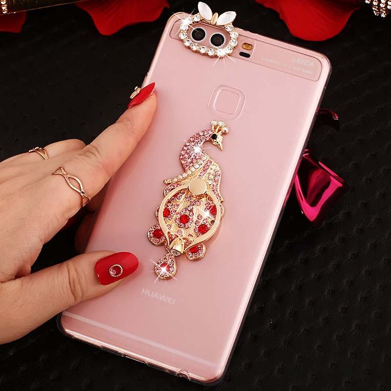 Huawei P9 Plus Coque De Téléphone Étui Mince Fluide Doux Rose