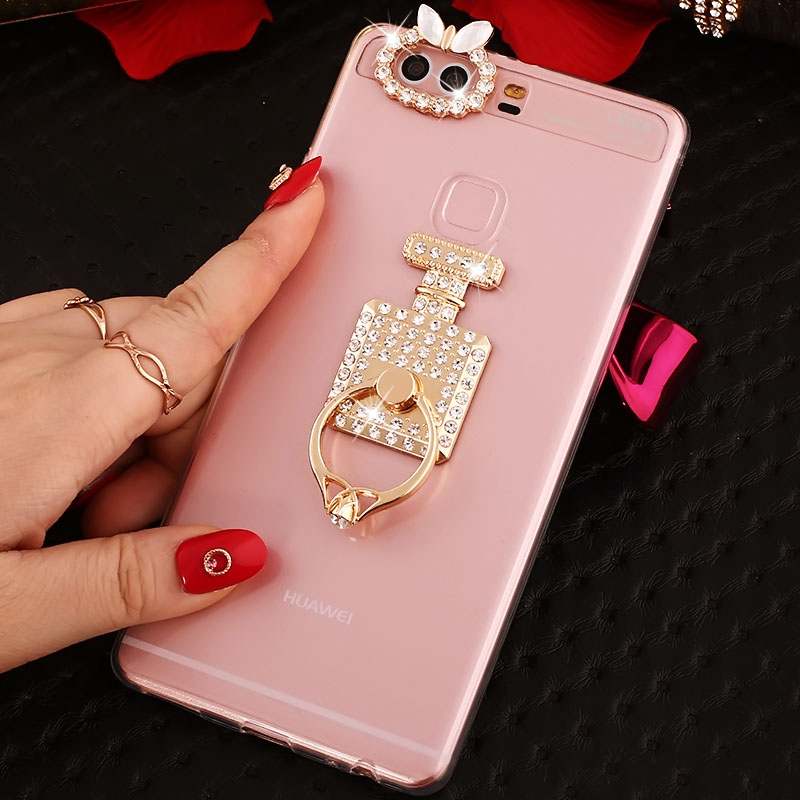 Huawei P9 Plus Coque De Téléphone Étui Mince Fluide Doux Rose