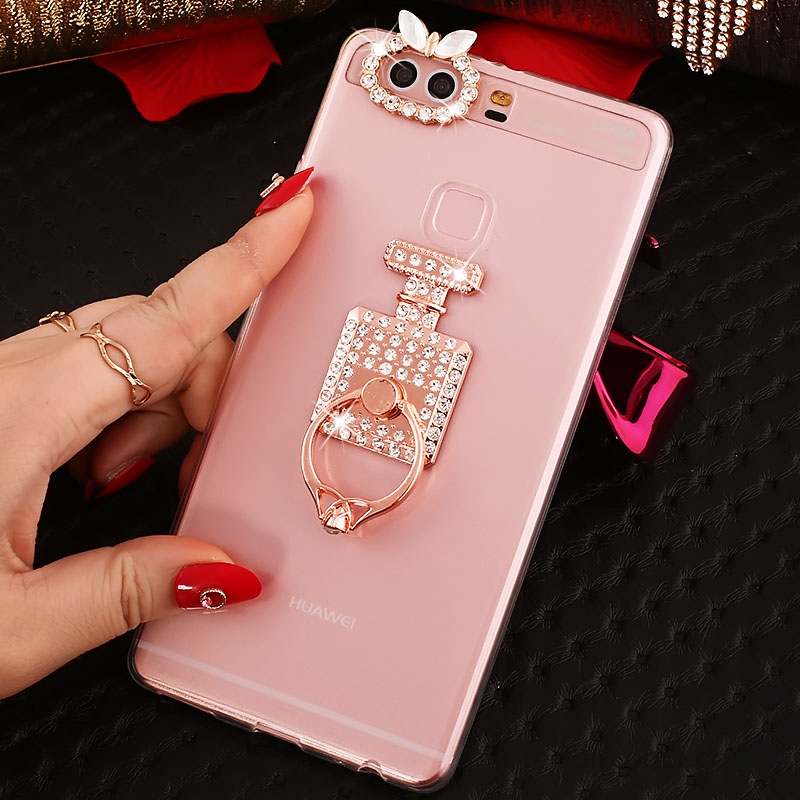 Huawei P9 Plus Coque De Téléphone Étui Mince Fluide Doux Rose