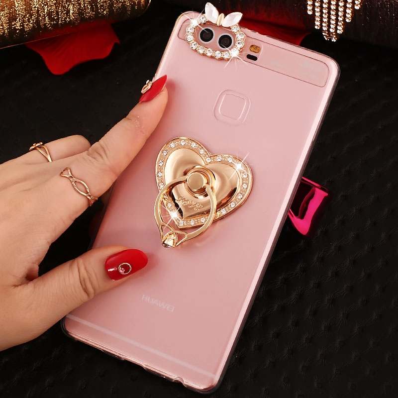 Huawei P9 Plus Coque De Téléphone Étui Mince Fluide Doux Rose