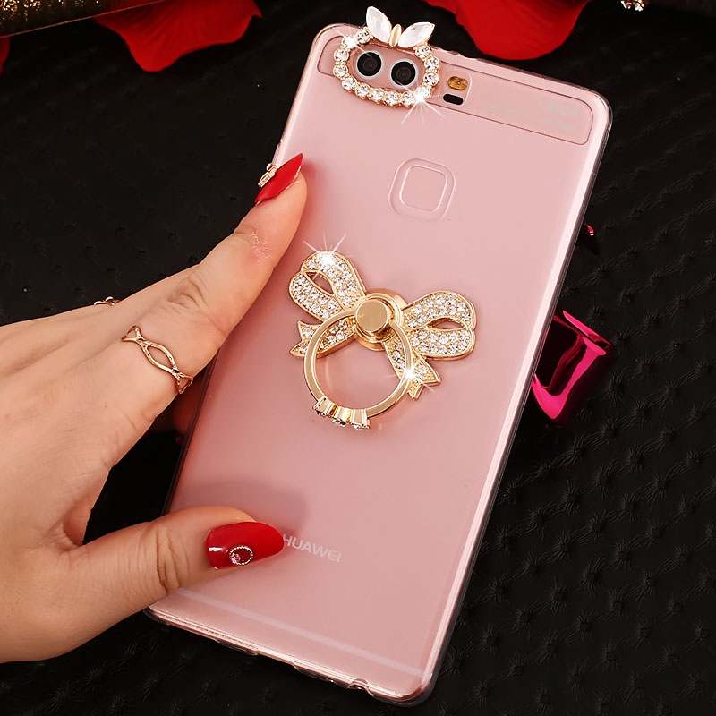 Huawei P9 Plus Coque De Téléphone Étui Mince Fluide Doux Rose