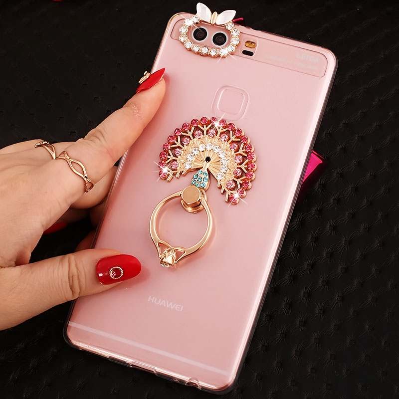 Huawei P9 Plus Coque De Téléphone Étui Mince Fluide Doux Rose