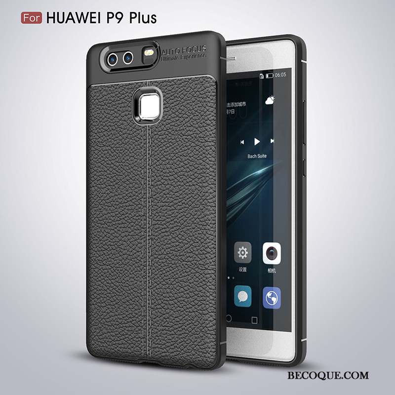 Huawei P9 Plus Coque Tout Compris Gris Incassable Très Mince Business Tendance