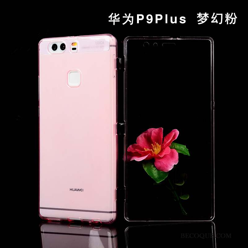 Huawei P9 Plus Coque Tout Compris Étui Incassable Silicone Protection Violet