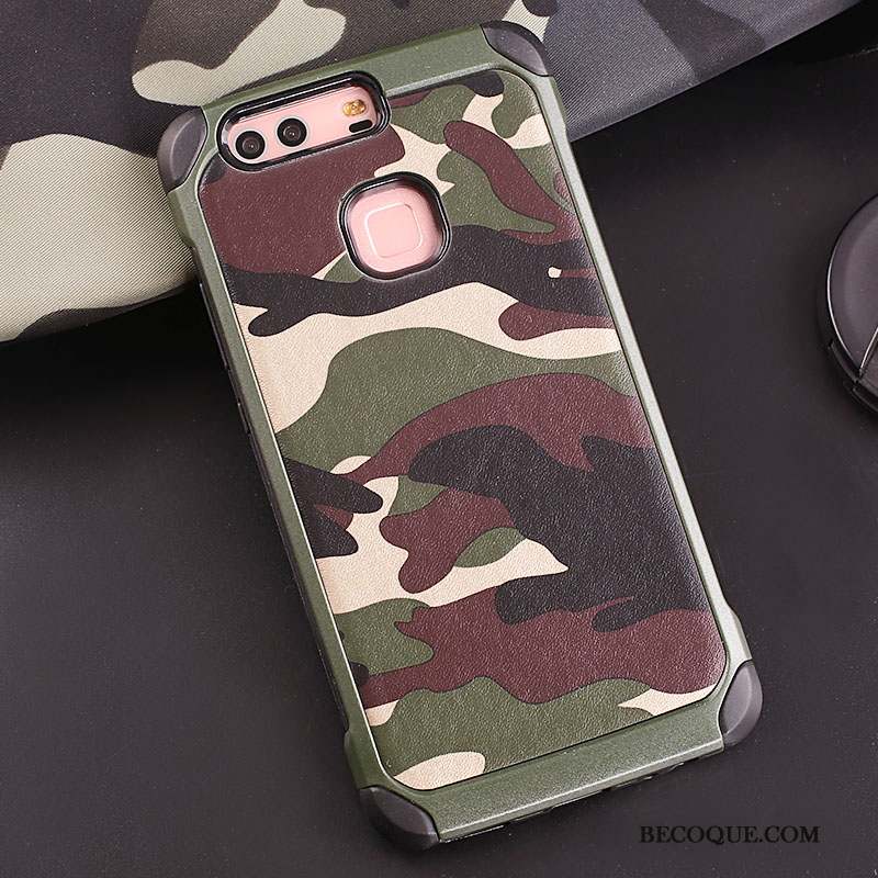 Huawei P9 Plus Incassable Coque Camouflage De Téléphone Silicone Étui