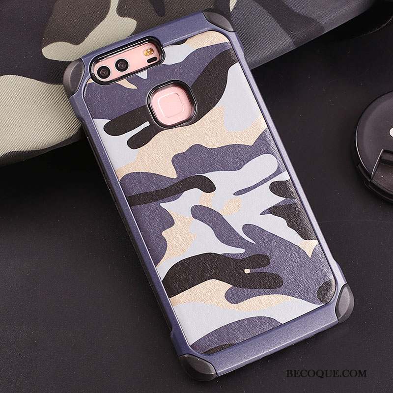 Huawei P9 Plus Incassable Coque Camouflage De Téléphone Silicone Étui