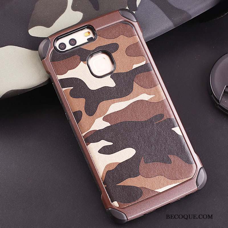 Huawei P9 Plus Incassable Coque Camouflage De Téléphone Silicone Étui