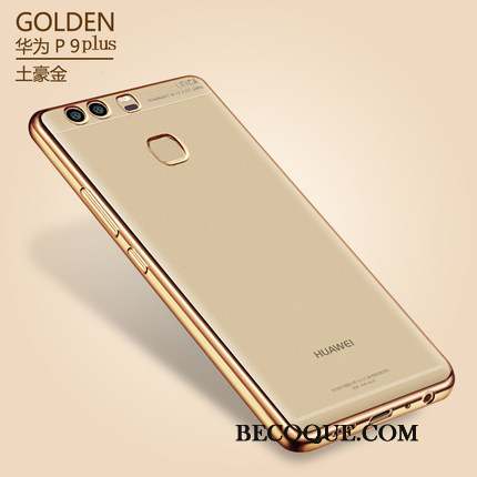 Huawei P9 Plus Protection Coque De Téléphone Transparent Placage Étui Incassable