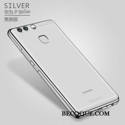 Huawei P9 Plus Protection Coque De Téléphone Transparent Placage Étui Incassable