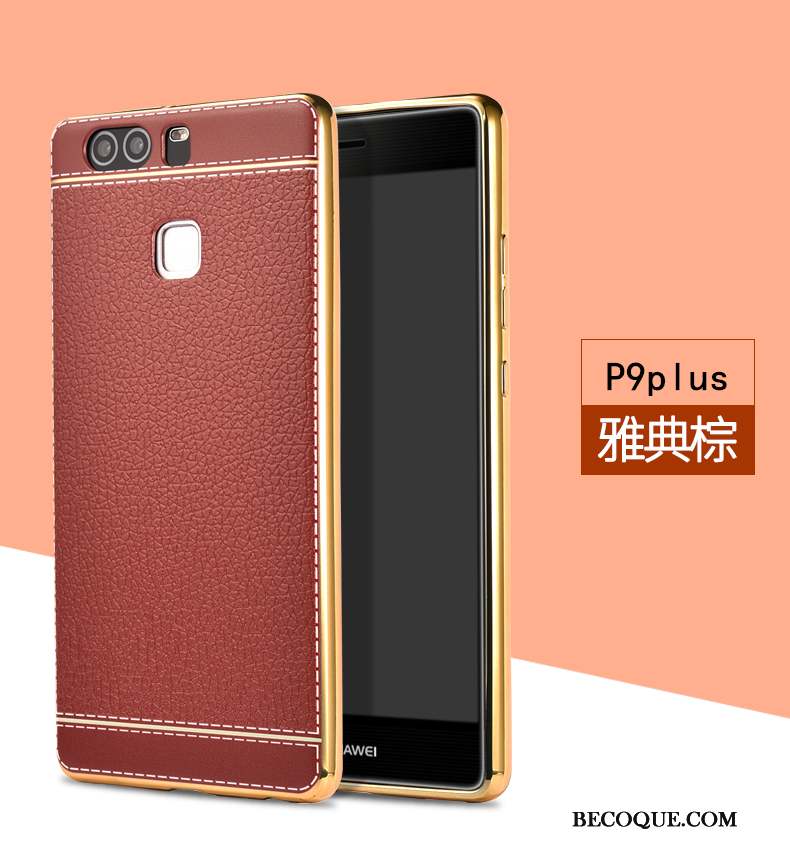 Huawei P9 Plus Rouge Coque De Téléphone Silicone Étui Fluide Doux Tout Compris