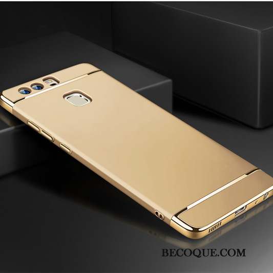 Huawei P9 Plus Tout Compris Incassable Créatif Étui Or Coque De Téléphone