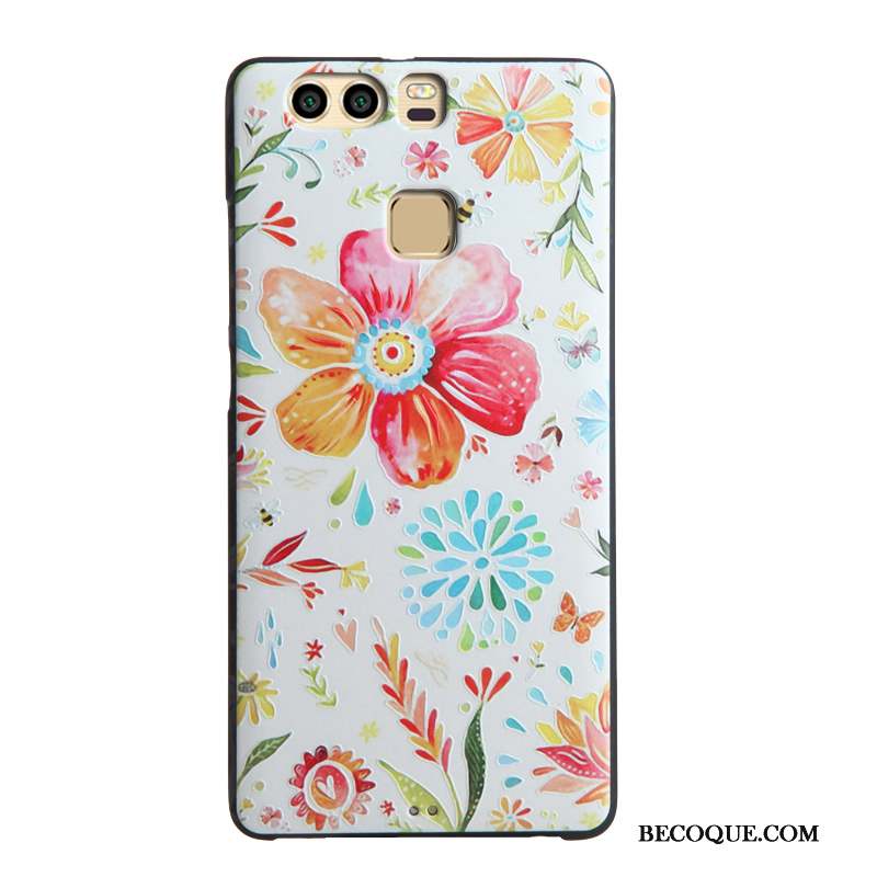 Huawei P9 Plus Tout Compris Silicone Coque De Téléphone Dessin Animé Multicolore Fluide Doux