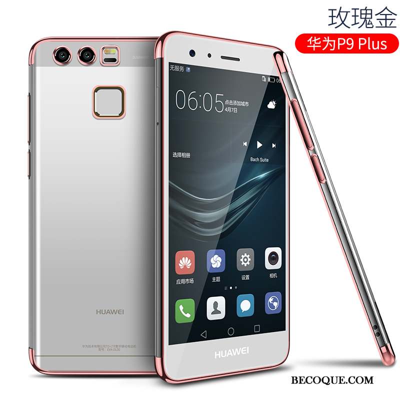 Huawei P9 Plus Étui Silicone Créatif Tout Compris Rouge Coque De Téléphone