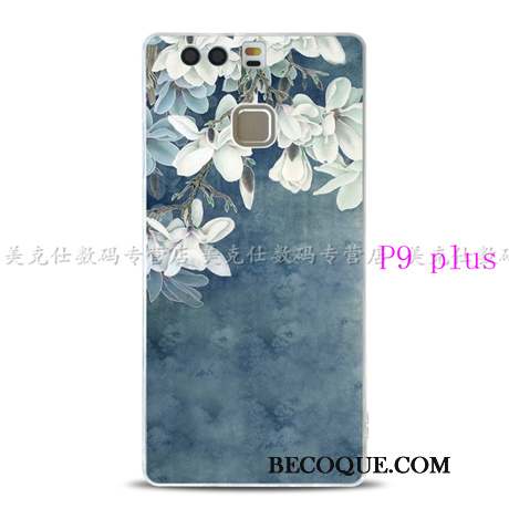 Huawei P9 Support Étui Fluide Doux Coque De Téléphone Silicone Gaufrage