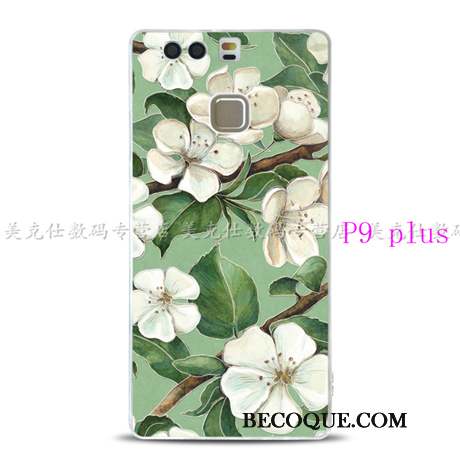 Huawei P9 Support Étui Fluide Doux Coque De Téléphone Silicone Gaufrage