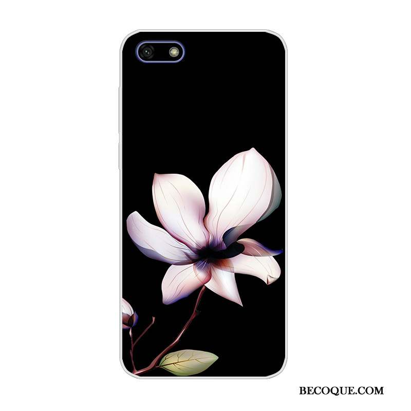 Huawei Y5 2018 Protection Incassable Dessin Animé Étui Vert Coque De Téléphone