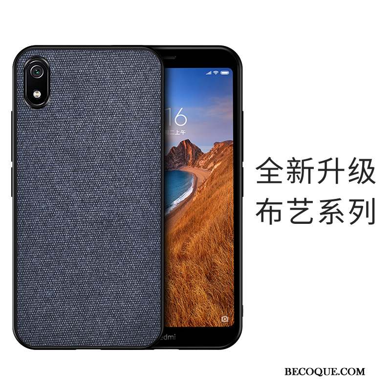 Huawei Y5 2019 Coque Nouveau Épissure Tissu Protection Étui Fluide Doux