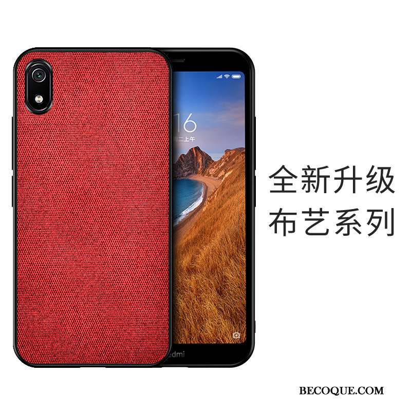 Huawei Y5 2019 Coque Nouveau Épissure Tissu Protection Étui Fluide Doux