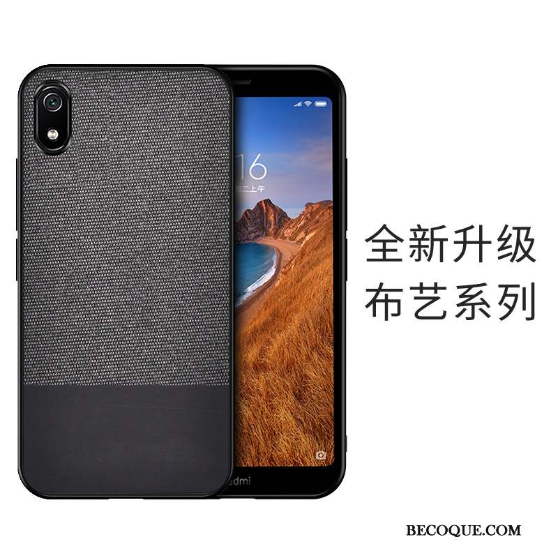 Huawei Y5 2019 Coque Nouveau Épissure Tissu Protection Étui Fluide Doux