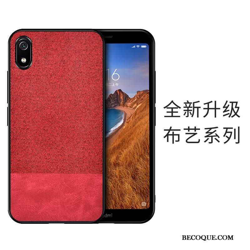 Huawei Y5 2019 Coque Nouveau Épissure Tissu Protection Étui Fluide Doux