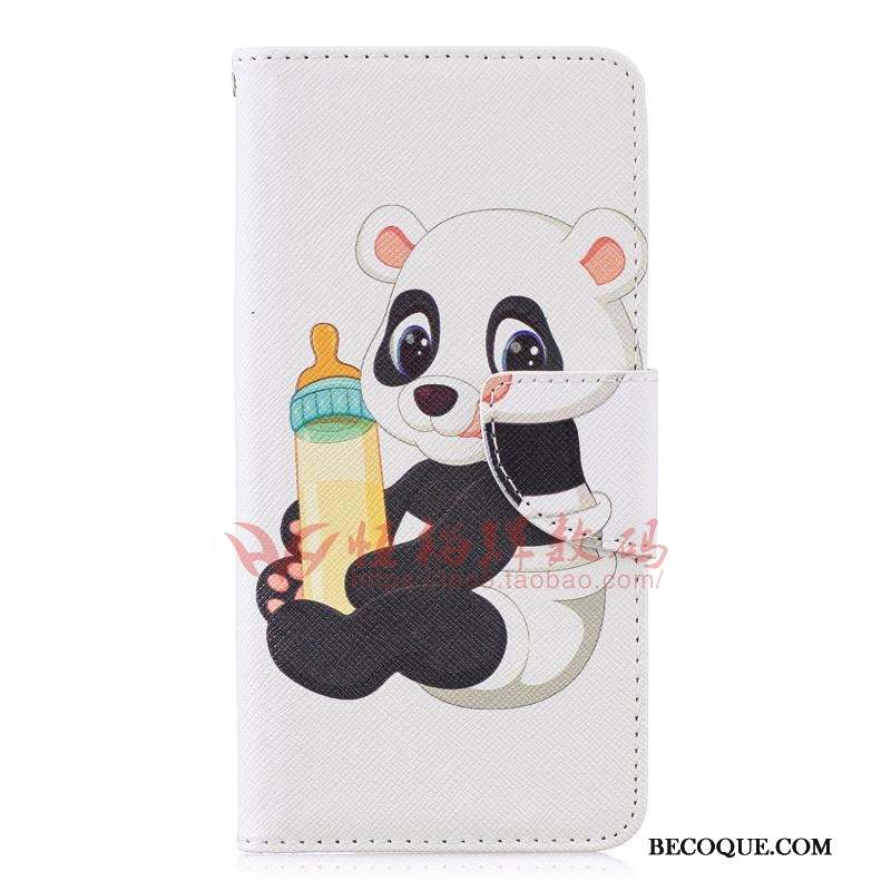 Huawei Y5 2019 Coque Tendance Housse Tout Compris Dessin Animé Silicone Noir