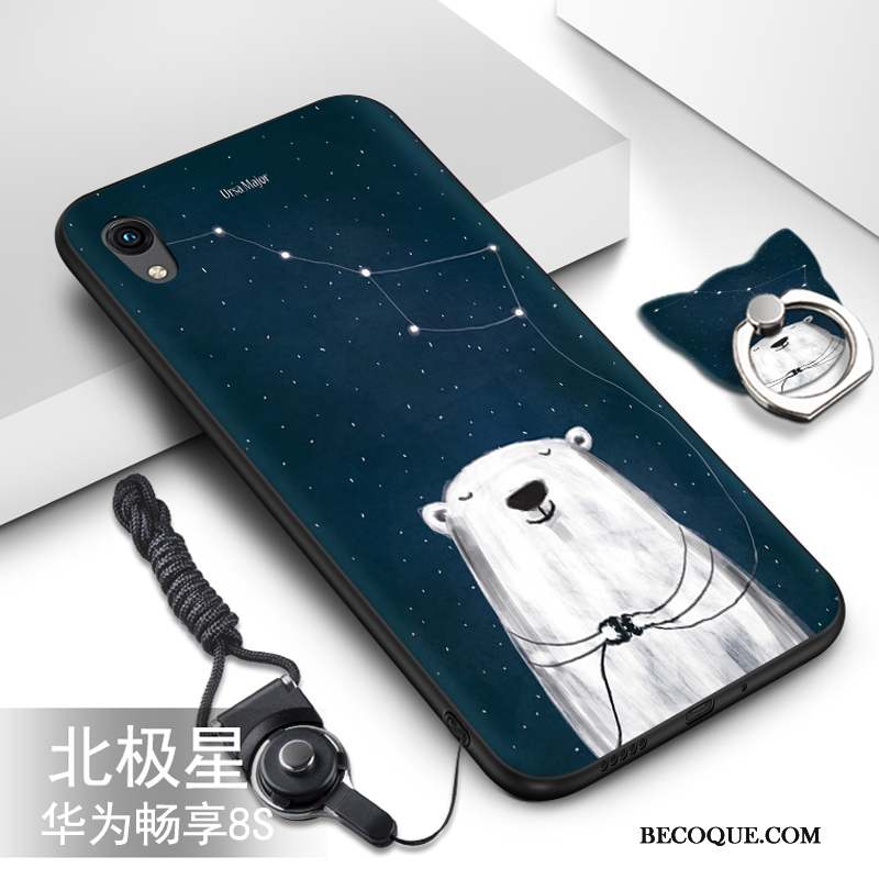 Huawei Y5 2019 Silicone Protection Incassable Coque Fluide Doux Dessin Animé