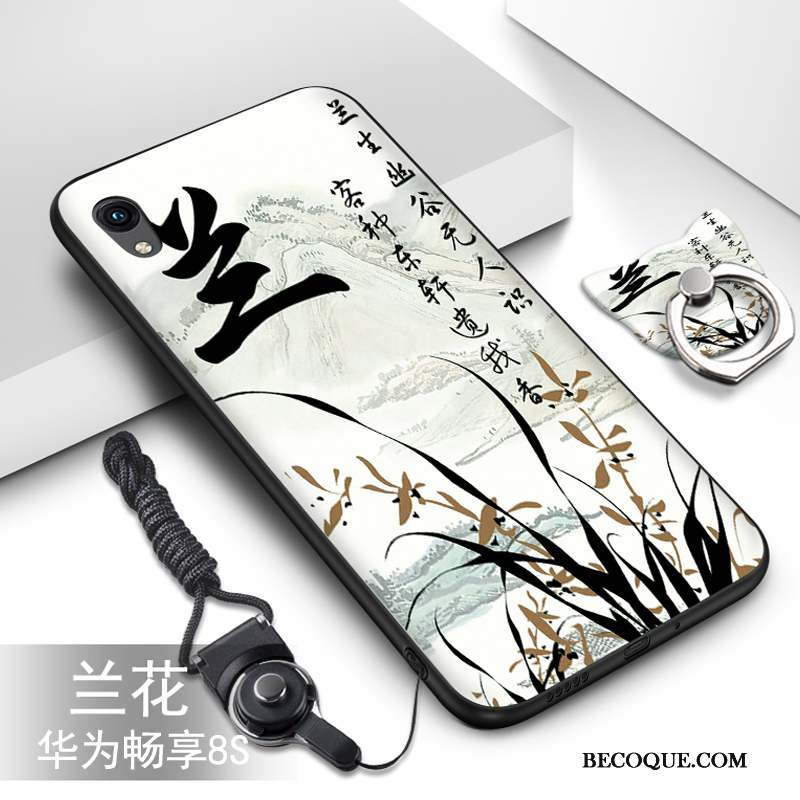 Huawei Y5 2019 Silicone Protection Incassable Coque Fluide Doux Dessin Animé