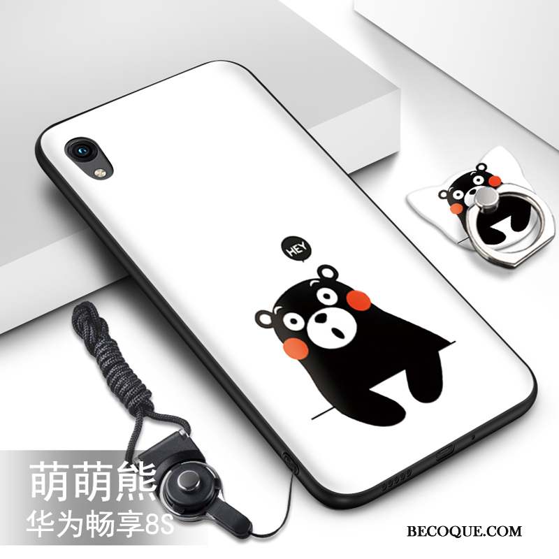 Huawei Y5 2019 Silicone Protection Incassable Coque Fluide Doux Dessin Animé