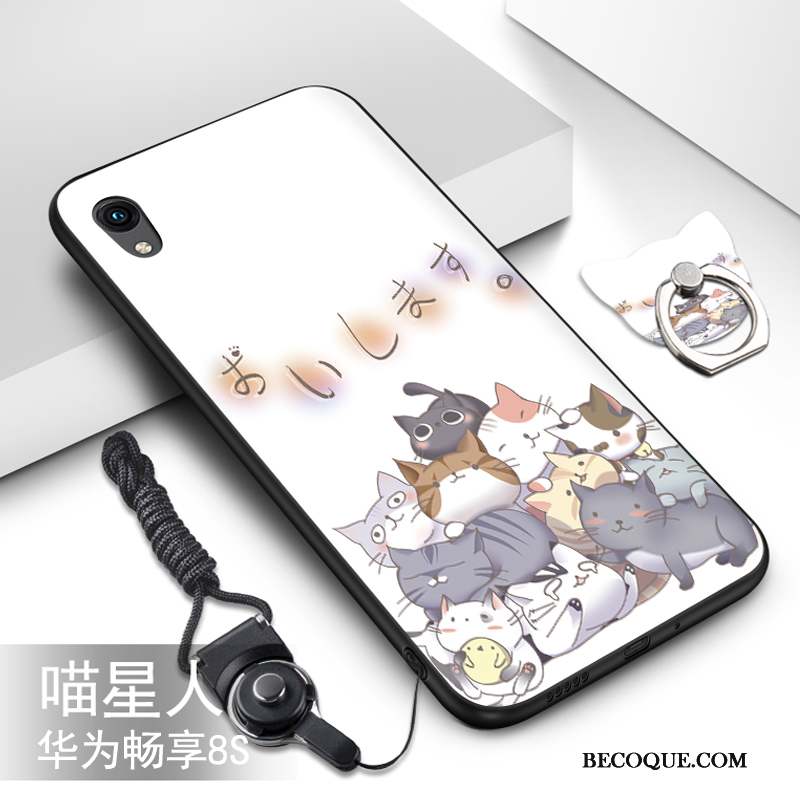 Huawei Y5 2019 Silicone Protection Incassable Coque Fluide Doux Dessin Animé