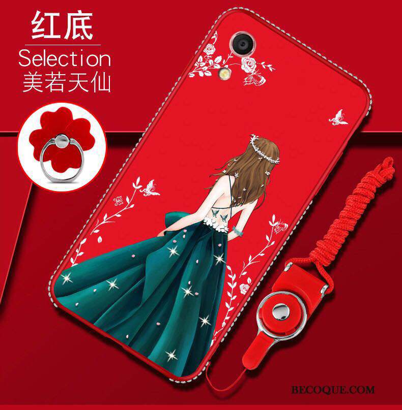 Huawei Y5 2019 Tendance Rouge Coque De Téléphone Fluide Doux Étui Silicone