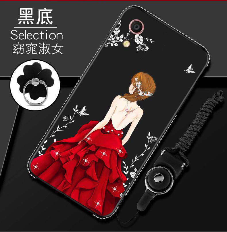 Huawei Y5 2019 Tendance Rouge Coque De Téléphone Fluide Doux Étui Silicone