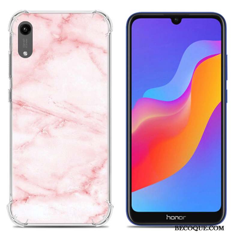 Huawei Y6 2019 Coque De Téléphone Incassable Modèle Fleurie Créatif Silicone Étui