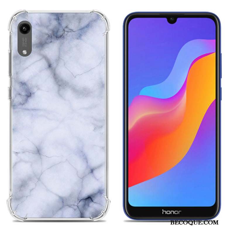 Huawei Y6 2019 Coque De Téléphone Incassable Modèle Fleurie Créatif Silicone Étui