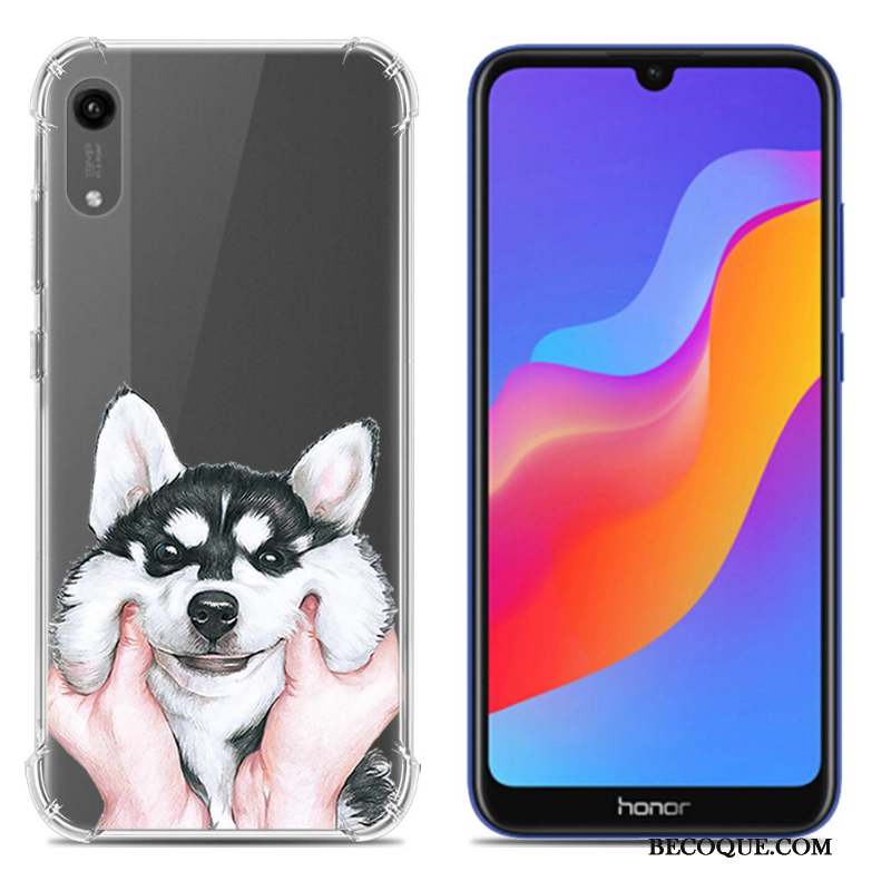 Huawei Y6 2019 Coque De Téléphone Incassable Modèle Fleurie Créatif Silicone Étui