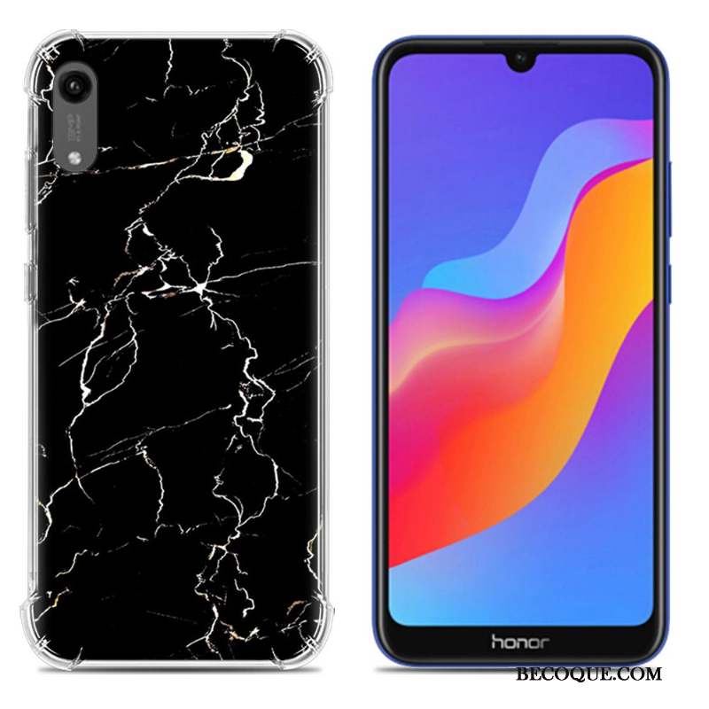 Huawei Y6 2019 Coque De Téléphone Incassable Modèle Fleurie Créatif Silicone Étui