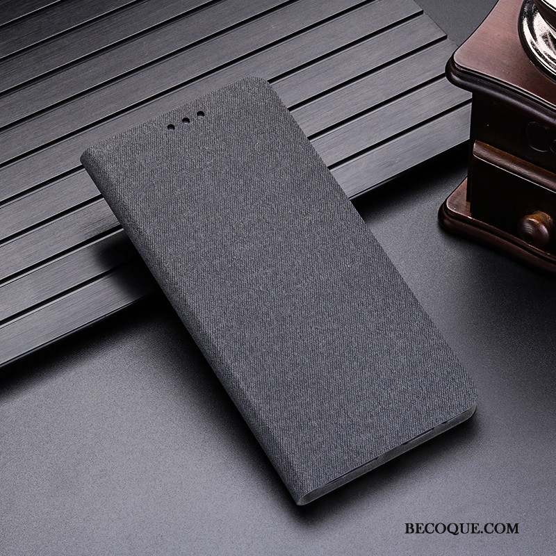 Huawei Y6 2019 Coque Incassable Téléphone Portable Simple Protection Clamshell Étui En Cuir