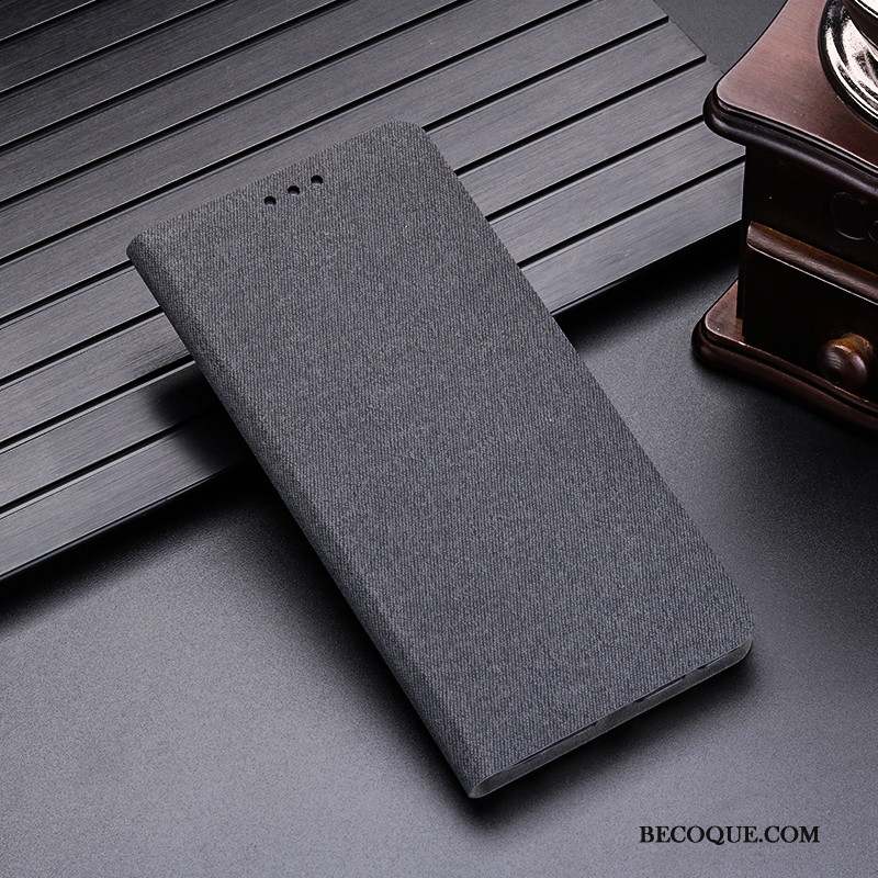 Huawei Y6 2019 Coque Incassable Téléphone Portable Simple Protection Clamshell Étui En Cuir