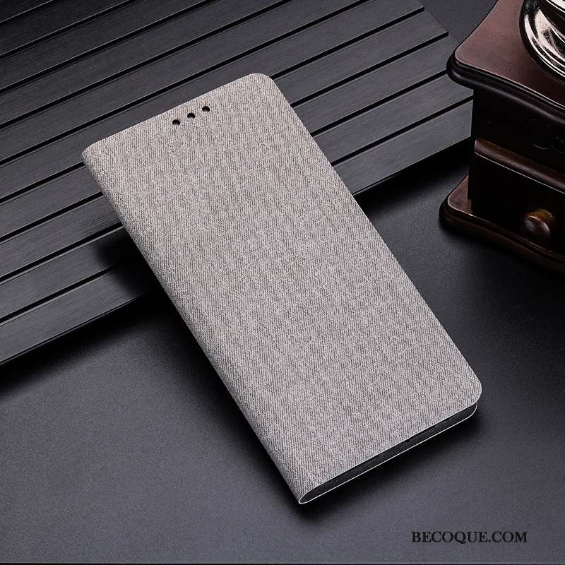 Huawei Y6 2019 Coque Incassable Téléphone Portable Simple Protection Clamshell Étui En Cuir