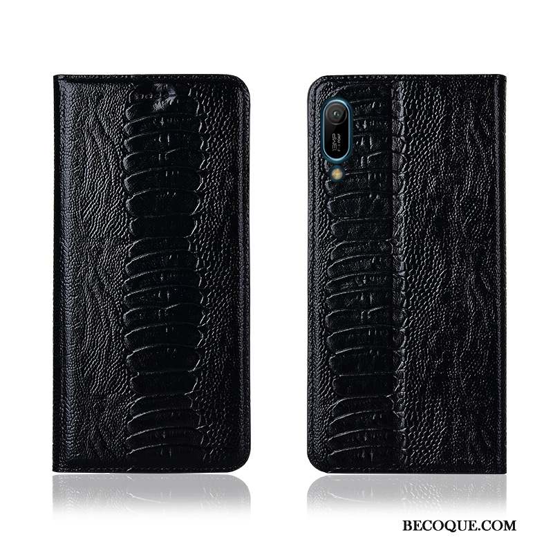 Huawei Y6 2019 Coque Protection Nouveau Silicone Étui En Cuir Clamshell