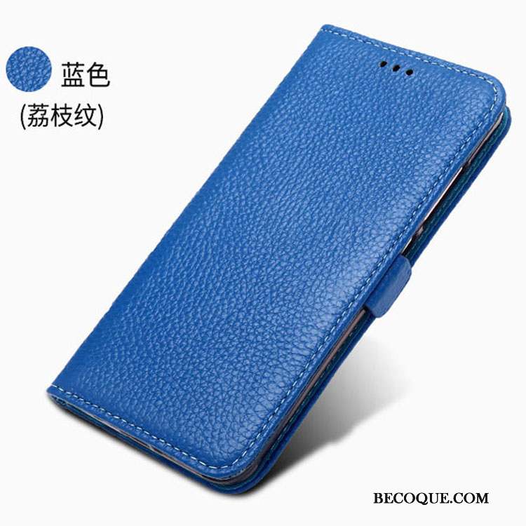 Huawei Y6 2019 Coque Étui Cuir Véritable Tout Compris Téléphone Portable Rouge Protection