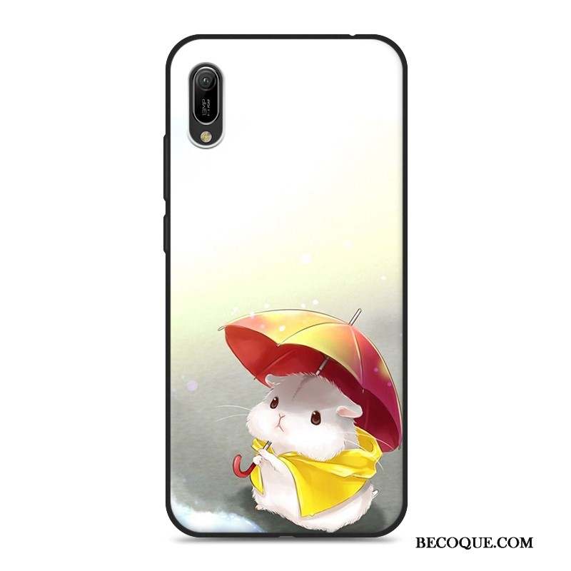 Huawei Y6 2019 Dessin Animé Étui Silicone Téléphone Portable Coque Fluide Doux