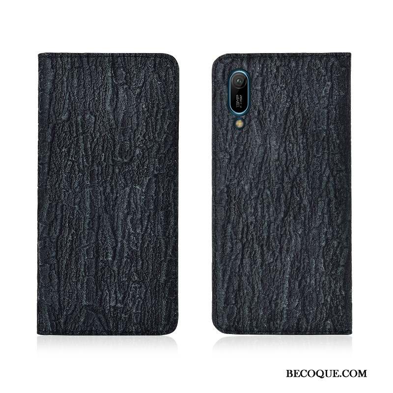 Huawei Y6 2019 Incassable Nouveau Fluide Doux Protection Coque De Téléphone Cuir